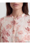 Nevavm Women's Floral Collar Shirt Tunic with a Difference - 3