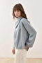 Flowy Tencel Blouse Blue - 7