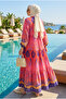 Women's Artistic Patterned Hijab Dress (Unlined)