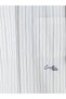 Peak New Season Relax Fit Striped Embroidered Men's Shirt - 3