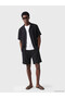 Xside Black Comfortable Fit Resort Collar Men's Shirt - 2