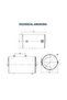 Milano Electric Water Heater Horizontal, White, 450 X 558 MM, White 50Liters - 2