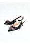 Women's Genuine Leather Shoes Black - 4