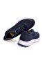 Dark Blue Color Lace-Up Genuine Leather Suede Men's Shoes - 2