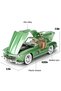 Mercedes-Benz 300 Sl Blue 1954 Model Classic Car 1/24 Scale Mercedes 300Sl Green - 4