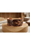 100% Handmade Copper |   Copper Brown Bear Patterned Wide Adjustable Cuff Bracelet - 4