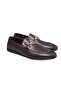 Brown Laceless Genuine Leather Leather Sole Men's Shoes