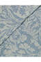 Blue 2 Piece Floral Printed Quilt (Twin Size) - 4