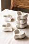 Snack Dish 6-Piece Porcelain Jam Bowl and Sauce Bowl 6 cm