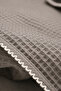 100% Cotton Single Crochet Waffle Pike Bedspread 160X220 cm - 4