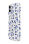 iPhone 11 Blue Doodle Protect Slim Glossy Full Covering Print Camera Protected Phone Case - 4