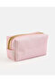 Women Pink Embellished Cosmetic Bag - 3