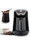 Electric Turkish Coffee Maker 600W - Automatic Turkish & Greek Coffee Machine, 1-3 Cup Foamy Coffee Brewer with Anti-Overflow Smart Sensor & Safety Protection