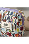 Special Series Mini Size Makeup Bag, 100% Cotton Canvas Fabric, Zippered Cosmetic Bag, 19.5X12.5X7 cm - 4