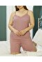 100% Cotton Organic Women's Plus Size Summer Pajama Set