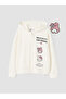 Glittery Hello Kitty Printed Girls' Sweatshirt - 3