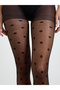 Polka Dot Pattern Sheer Stockings - 3