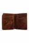 Genuine Leather Tan Multi-Compartment Men's Wallet - 4
