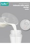 2Pcs Manual Breastmilk Pump, 100% Food-grade Silicone Breastmilk Collector, Silicone Breastmilk Pump with Leakproof Lid for Breastmilk feeding, Clear 90ml, BPA Free Manual Milk Collector with Cap - 5