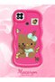 Poco C31 Compatible Case Camera Protector Red Silicone Couple Phone Case Kitty Pattern - 2