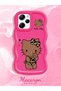 Poco X5 Pro 5g Compatible Case Camera Protector Red Silicone Couple Phone Case Kitty Pattern - 2