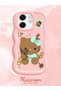 Infinix Smart 9 Compatible Case Camera Protector Pink Silicone Couple Phone Case Kitty Pattern - 2