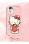 Poco M5S Compatible Case Camera Protector Pink Silicone Couple Phone Case Kitty Pattern - 2