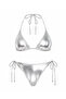 Silver Glow Üçgen Bikini Takımı - 4