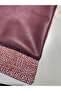 Bordeaux Duo Throw Pillow Cover Set - Leather and Textured Decorative Throw Pillow Covers Set of 2 - 3