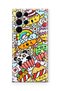 Samsung Galaxy S23 Ultra Compatible Printed Transparent Phone Case |   Collection: Snacktoon Delight