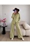 Khaki Strawberry Shirt and Pants Double Set - 4