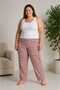 Very Comfortable Winter Supet Battal Mother's 2-Ply Flannel Pajama Bottoms 3 Pieces - 2