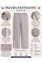Very Comfortable Winter Supet Battal Mother's 2-Ply Flannel Pajama Bottoms 3 Pieces - 5