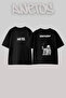 Eminem Rapper_6 Design Printed Unisex Oversize Black Tshirt