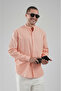 Trend Biz Classic Regular Fit Stand Collar Linen Shirt - 2