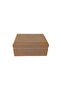 صندوق مستطيل مسطح من MDF قابل للطلاء وللديكور