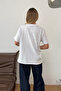 Women's Crew Neck T-Shirt with Accessory Detail White - 26Y 26992 - 5