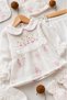 Seasonal Cotton Muslin 10 Piece Newborn Baby Girl Hospital Discharge Bodysuit Set 0-3 Months Boxed / Birth Gift - 2