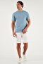 Cotton Regular Fit Crew Neck 5'Li Package t Shirt Men t Shirt 59020204S5 - 6