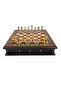 Matxzngz Special Design Handcrafted Round Chessboard and Metal Chess Pieces Mcyv28 (182224) - a