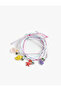 5-Piece Friendship Bracelet Set with Charms