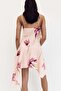 Asymmetric draped-panel dress - 4