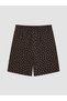 Two Mt Shop Quality Polka Dot Women's Shorts with Elastic Waist - 6