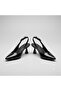 (Park Moda) Closed Toe Women's Shoes with Low Heels Black - 3