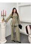 Women's Belted Shirt Wide-Leg Pants Set