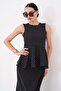Women's Flounced Polka Dot Sleeveless Blouse 260629 - - 4
