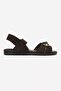 Accessories Women's Single Strap Sandals Brown - 2