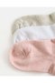 Infant Girls Assorted Ankle Socks Set (Pack Of 3) - 2
