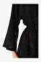 Women Jasmine Black Kimono - 3