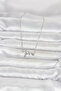 Brass Silver Color Heart Rhythm Model Women's Necklace - 2